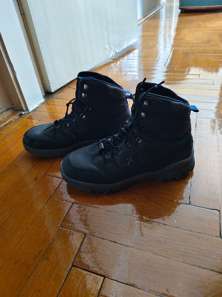 Siyah Bağcıklı Erkek Kauçuk Bot - Görsel 3