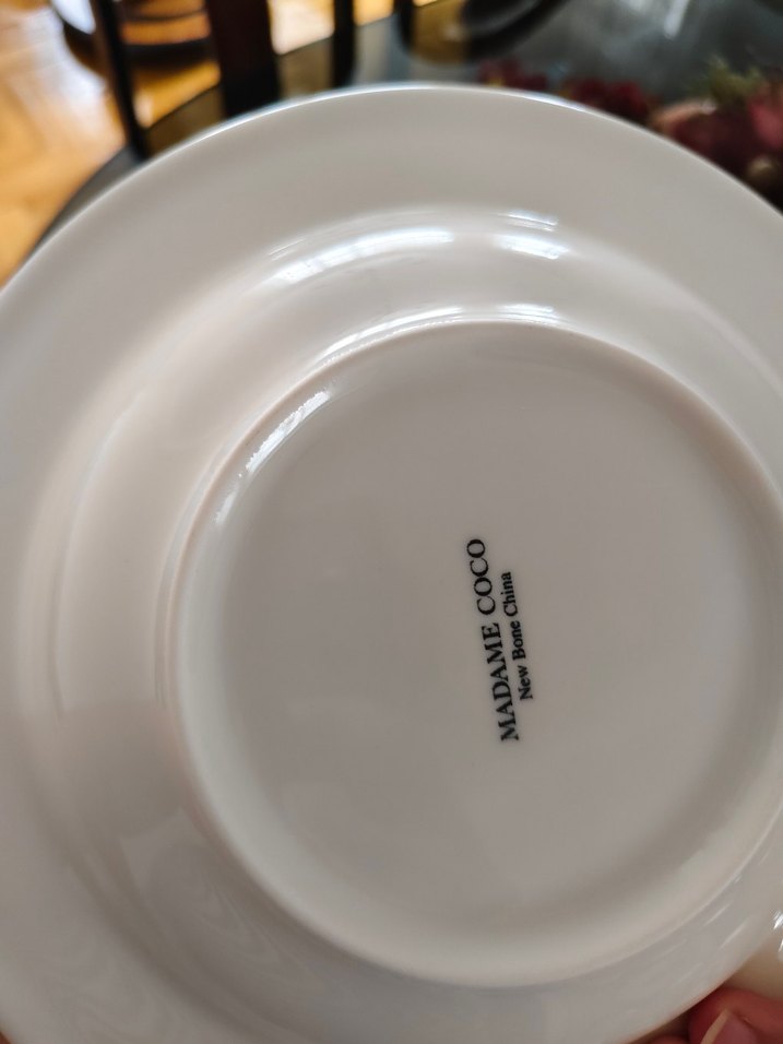 Mavi Desenli Seramik Tabak 6 adet - Görsel 3