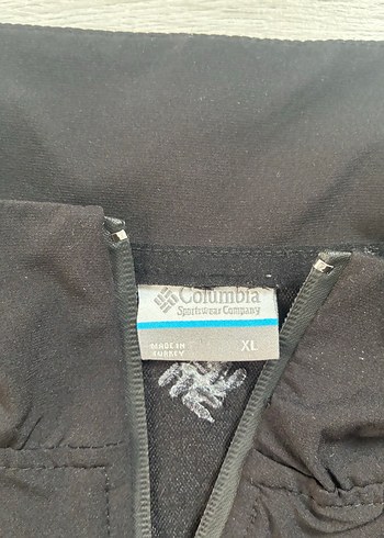 Columbia Siyah Fermuarlı Erkek Yağmurluk - Görsel 3