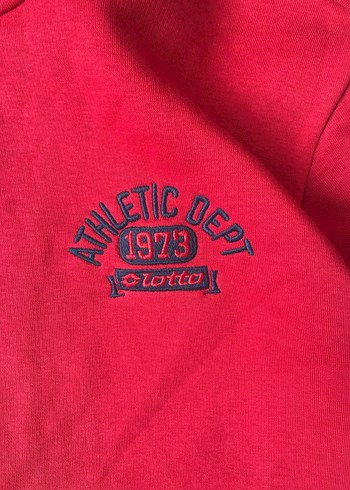 Kırmızı Fermuarlı Erkek Sweatshirt - Görsel 2