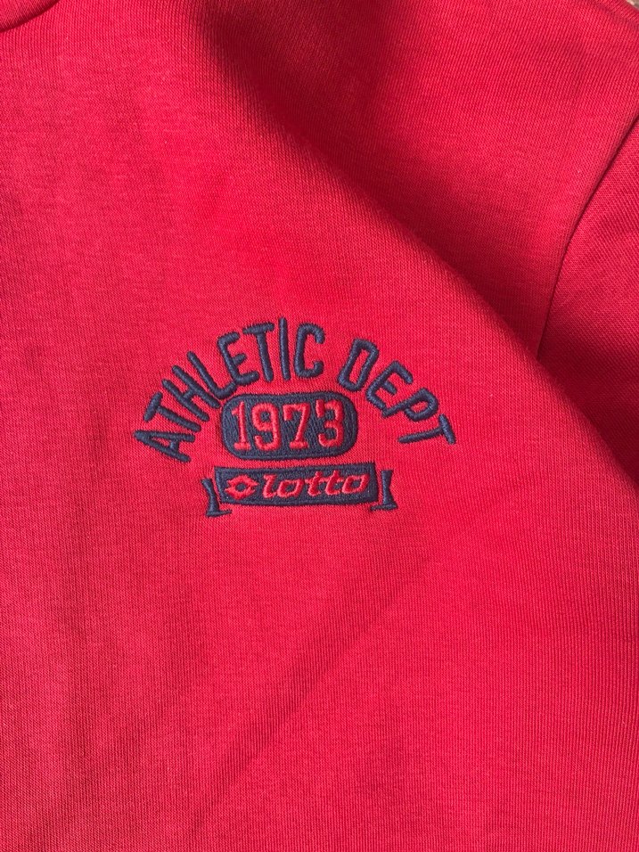 Kırmızı Fermuarlı Erkek Sweatshirt - Görsel 2