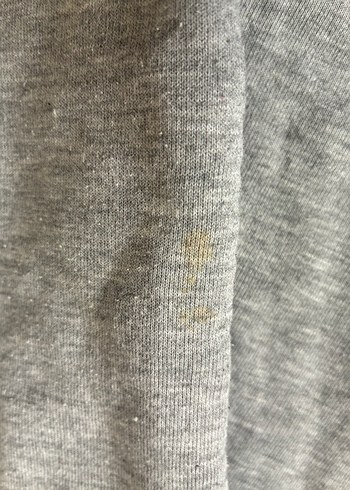 Erkek Gri Kapüşonlu Fermuarlı Sweatshirt - Görsel 6