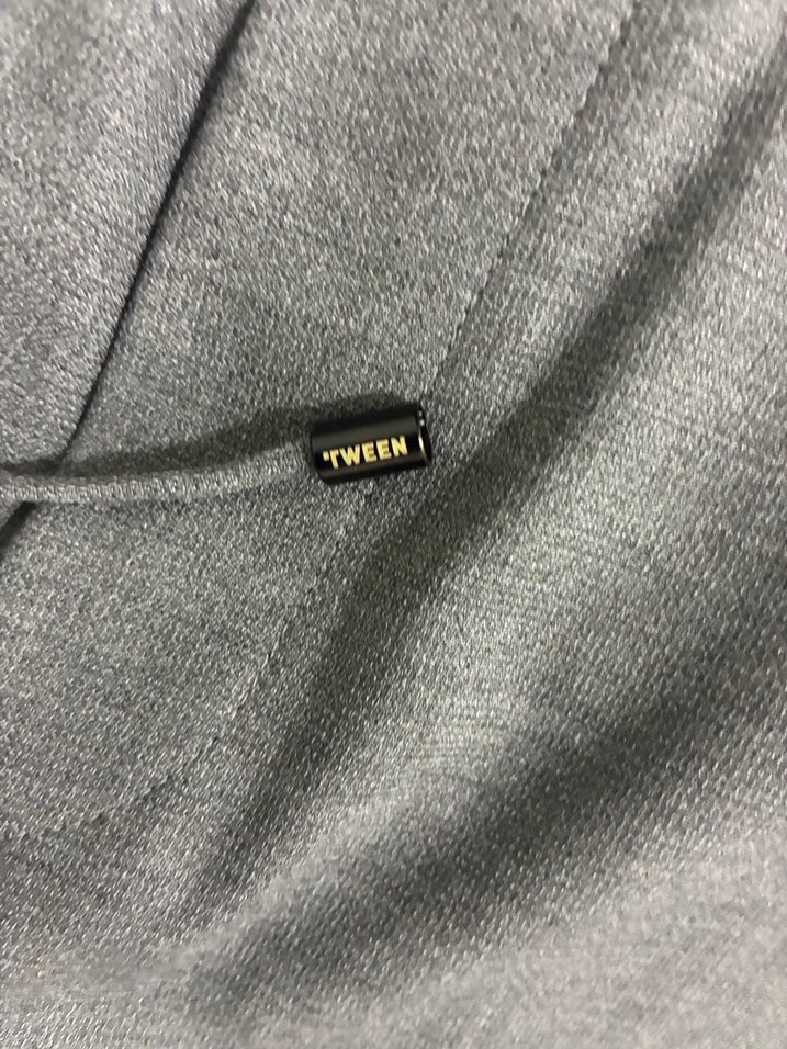 Regular Fit Gri Keten Erkek Pantolon - Görsel 4