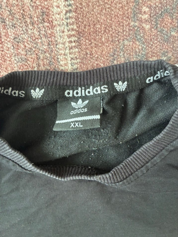 Siyah Adidas Erkek Sweatshirt - Görsel 3