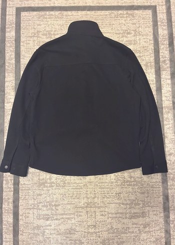 Düğmeli Siyah Erkek Uzun Kollu Gömlek - Görsel 4