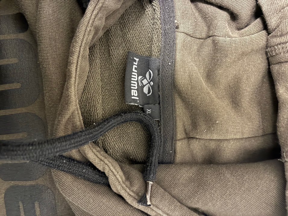 Haki Kapüşonlu Erkek Sweatshirt - Görsel 4