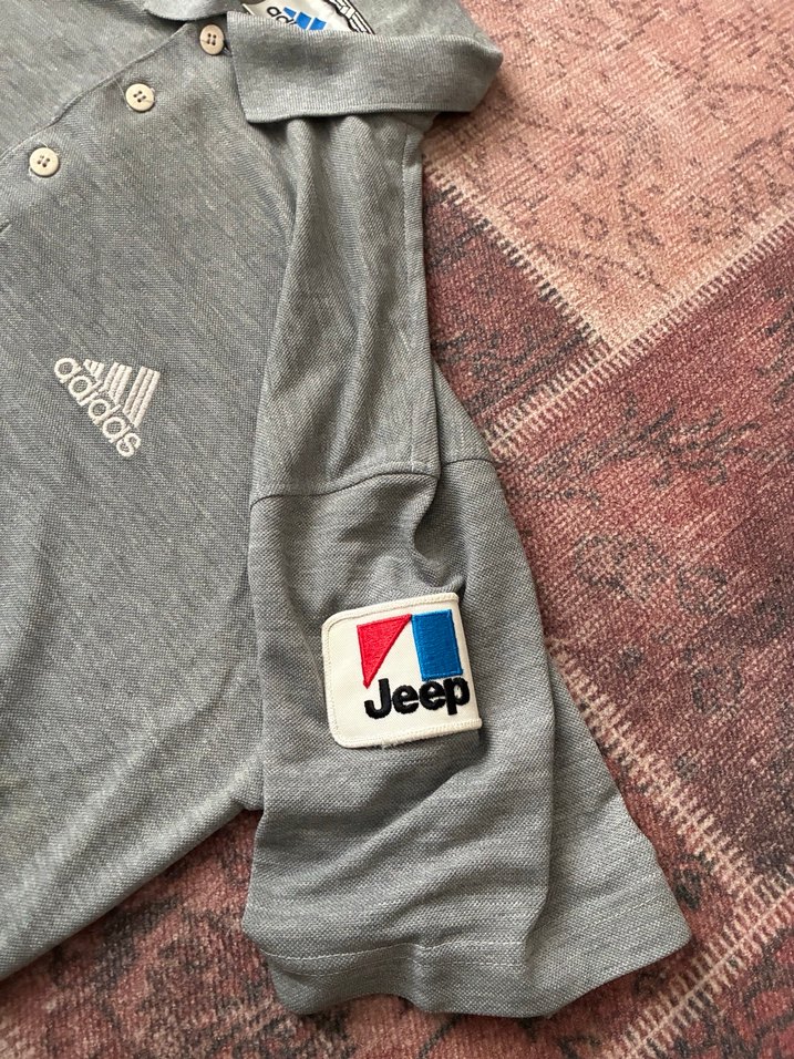 Erkek Gri Kısa Kollu Polo Tişört - Görsel 4