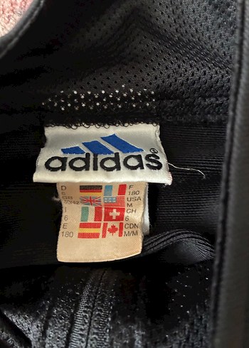 Adidas Siyah Sarı Fermuarlı Sweatshirt - Görsel 3