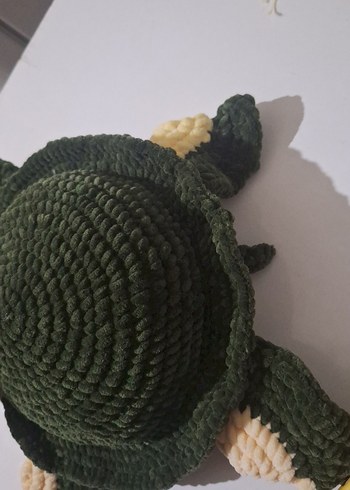 Yeşil Renkli Yumuşak Kaplumbağa Oyuncak . boyutu 30_35 cm - Görsel 3