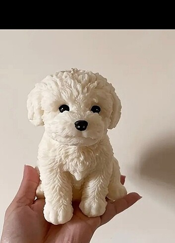 Köpek Biblo Figür El Yapımı Dekor Köpek Süs 3 Adet