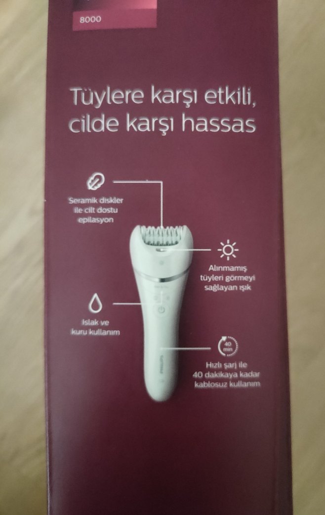 Philips Epilatör - Görsel 4