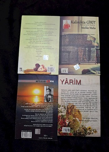 4 Şiir Kitabı Seti - Görsel 2