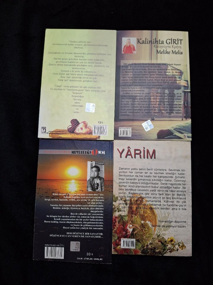 4 Şiir Kitabı Seti - Görsel 2