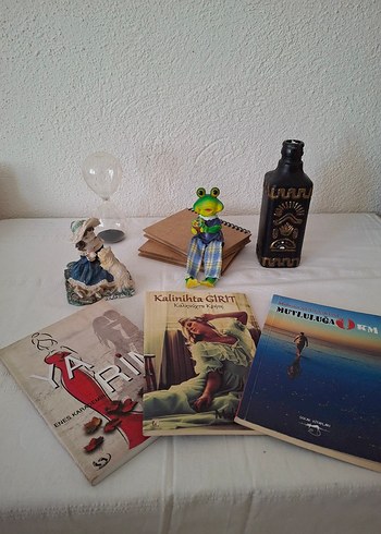 3 adet şiir kitabı
