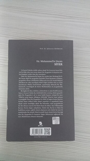 Hz. Muhammed s.a.v. Hayatı Siyer Şefaettin Severcan.