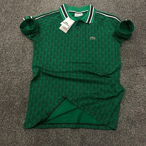 Lacoste Monogram Polo yaka Tshirt