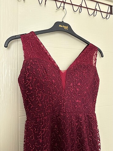 Simli abiye kına elbise - Görsel 3