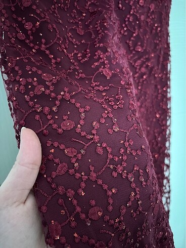 Simli abiye kına elbise - Görsel 7
