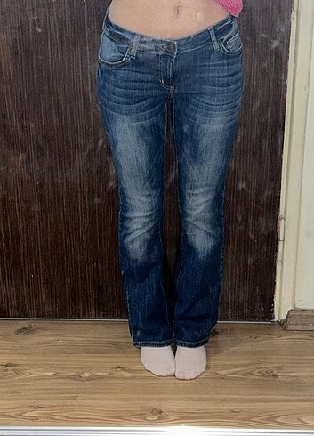 Colin's y2k flare bootcut jean vintage düşük bel low rise