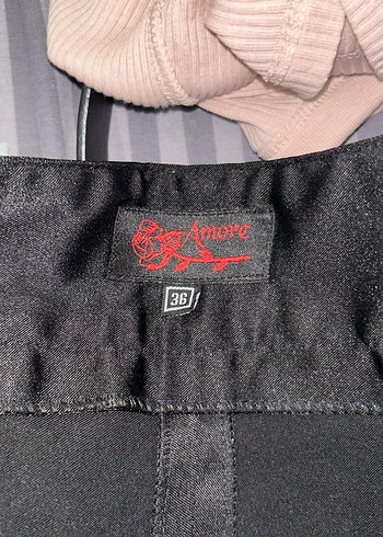 American Vintage saten kumaş vintage pantolon bel detaylı y2k