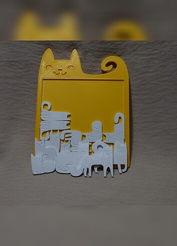 kedili figürlü puzzle yapboz