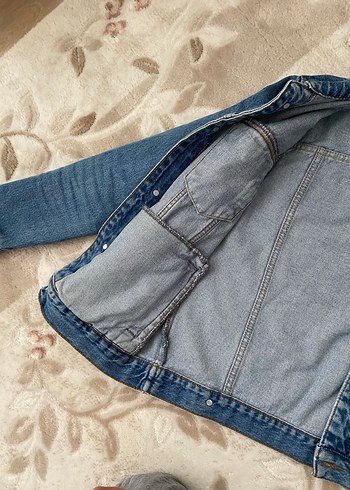 Addax  Mavi Kadın Denim Ceket - Görsel 4