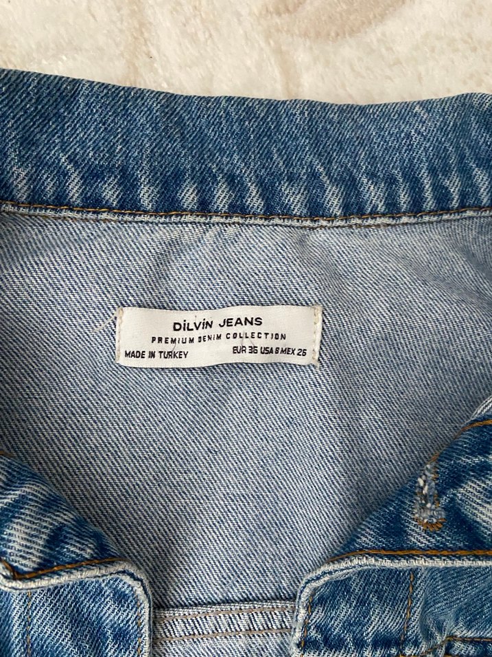 Addax  Mavi Kadın Denim Ceket - Görsel 3