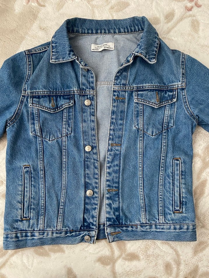 Addax  Mavi Kadın Denim Ceket - Görsel 2