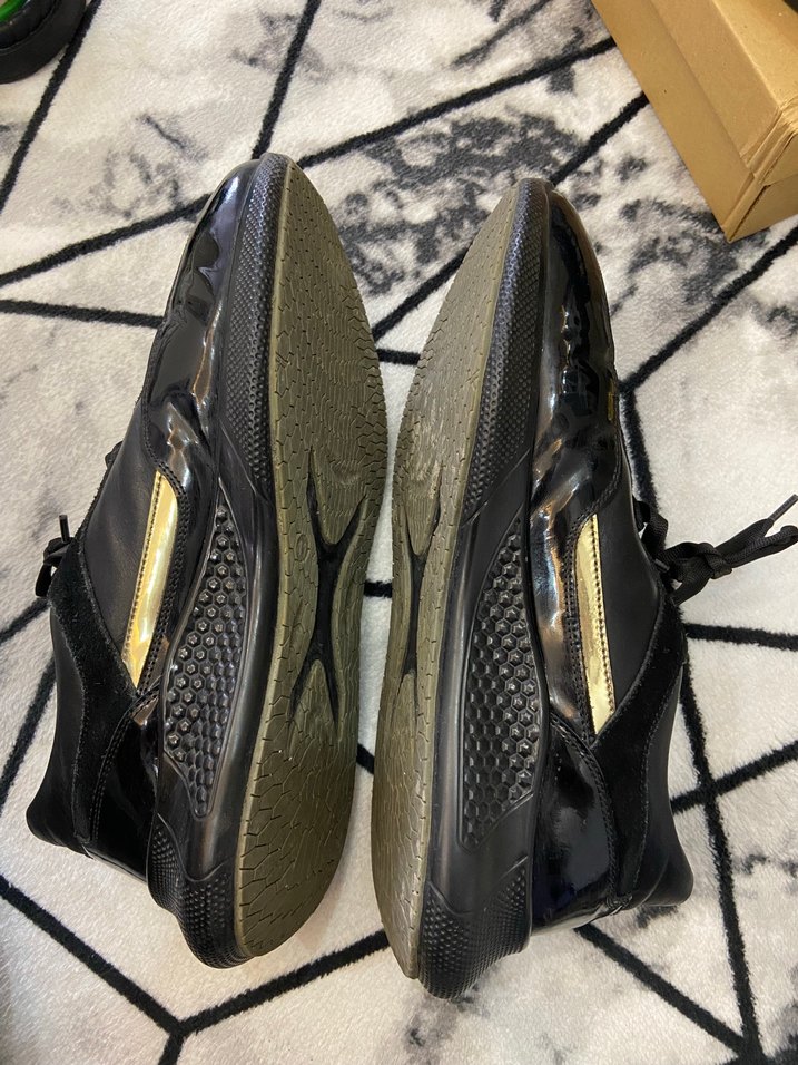 Parlak Desenli Siyah Erkek Spor Ayakkabı - Görsel 3