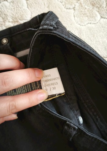Mavi Jeans Erkek Siyah Denim Regular Fit Kot Pantolon