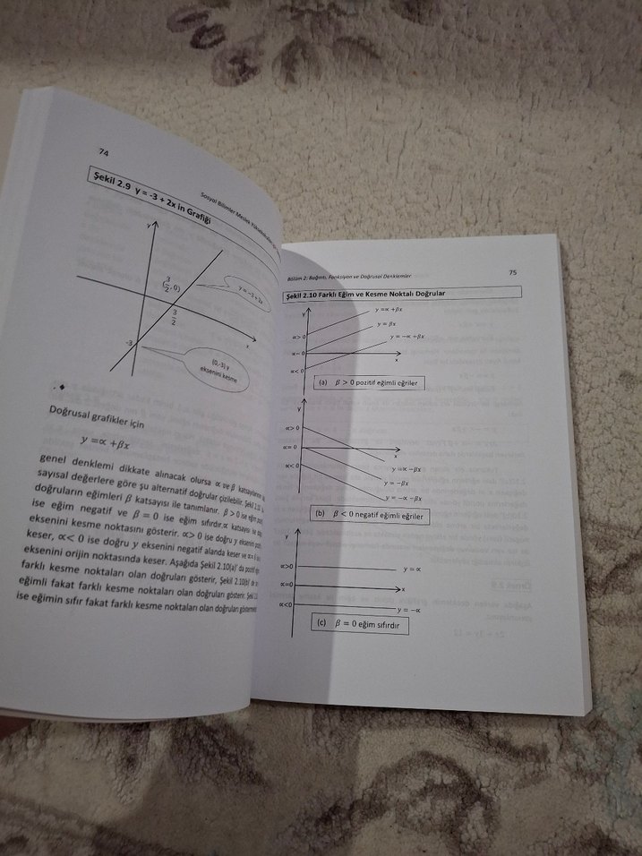 Sosyal Bilimler MYO için Temel Matematik Kitabı - Görsel 2
