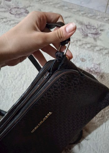 Michael Kors Kahverengi suni Deri Kadın Çanta - Görsel 6