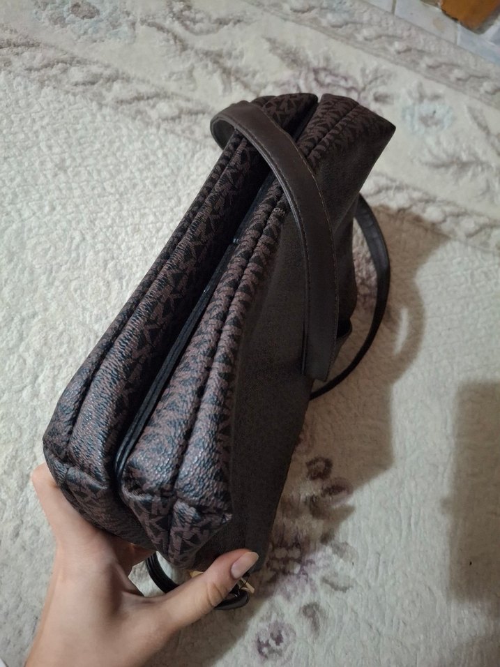 Michael Kors Kahverengi suni Deri Kadın Çanta - Görsel 4