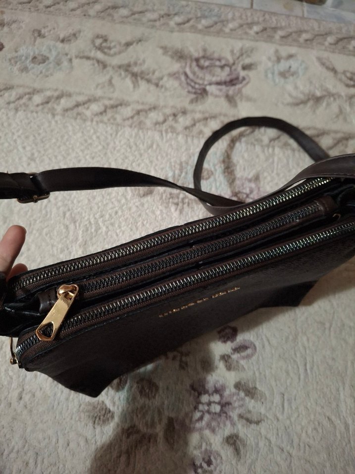 Michael Kors Kahverengi suni Deri Kadın Çanta - Görsel 3