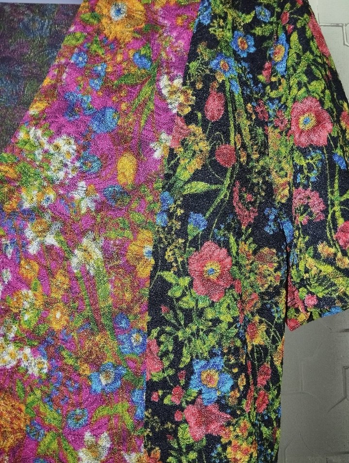 Bohem Çok Renkli Midi Elbise - Görsel 2