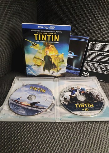 The Adventures of Tintin 3D Blu-ray