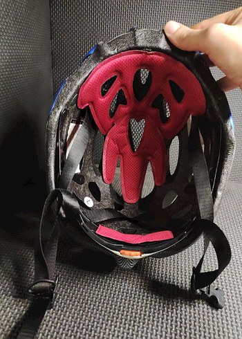 Koyu Mavi moon marka Bisiklet Kaskı - Görsel 7