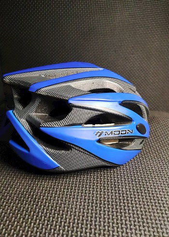 Koyu Mavi moon marka Bisiklet Kaskı - Görsel 5