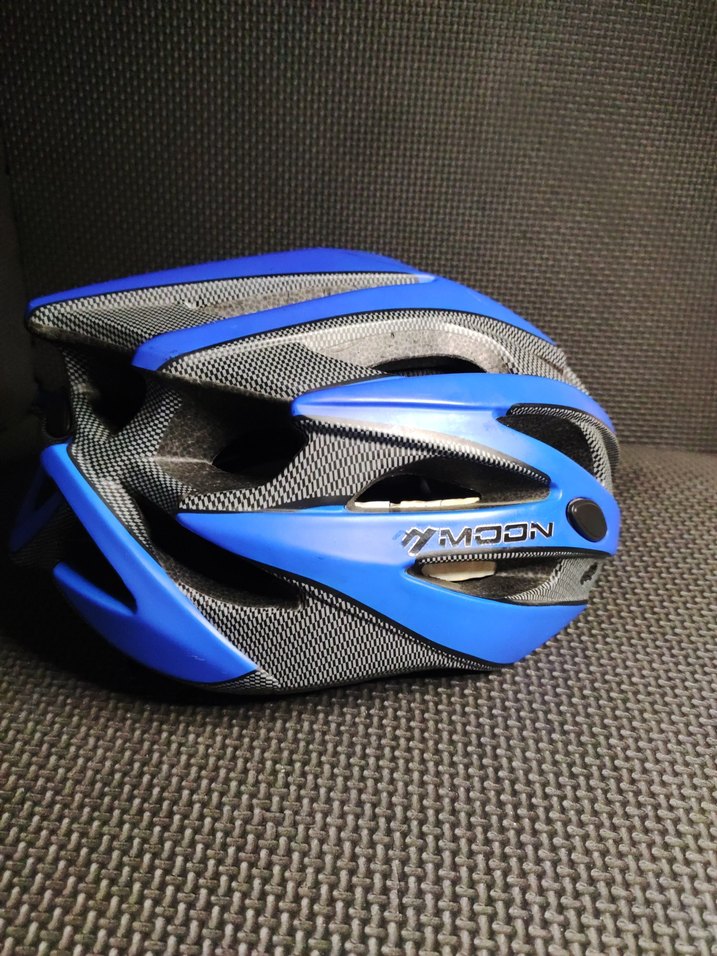 Koyu Mavi moon marka Bisiklet Kaskı - Görsel 5