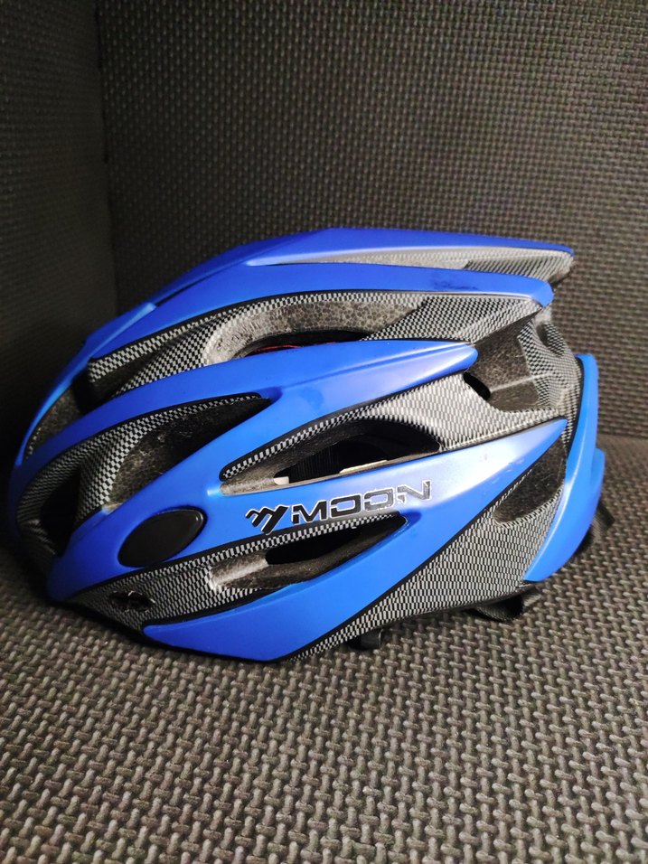 Koyu Mavi moon marka Bisiklet Kaskı - Görsel 3