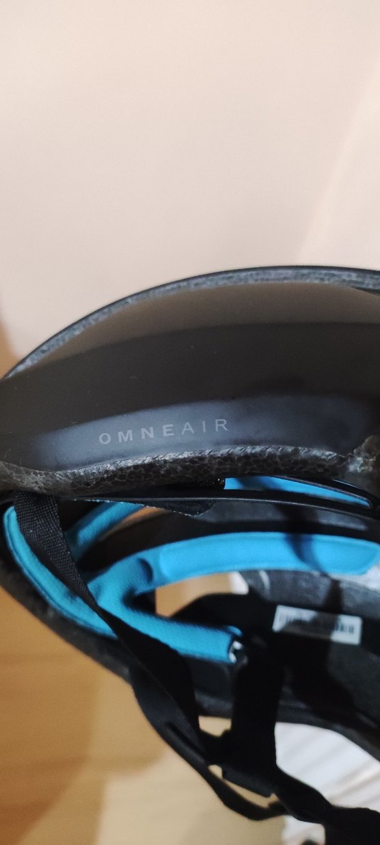 Siyah POC Biker Kaskı Velcro Detaylı - Görsel 3