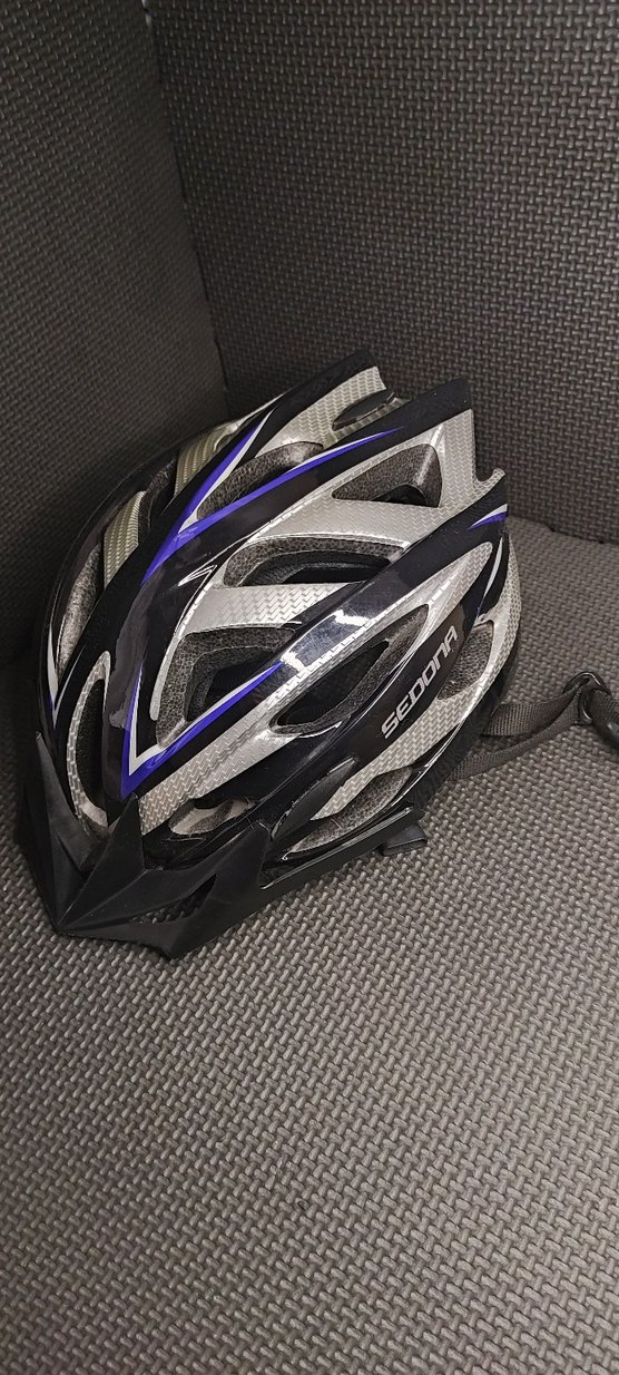 Mor Yılan Desenli Biker Kask - Görsel 4