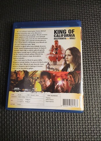King of California - Michael Douglas, Wood bluray Türkçe dublaj - Görsel 2