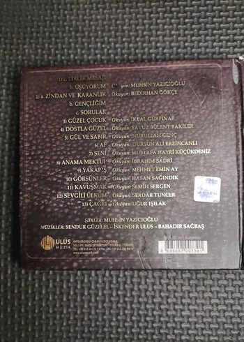 Muhsin Yazıcıoğlu - Hücrelerde Darmaklıklar Gül Açtı CD - Görsel 6
