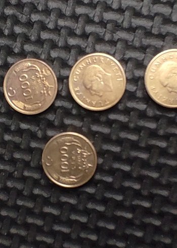 bakır 1000 lira çil temiz 37 adet - Görsel 5