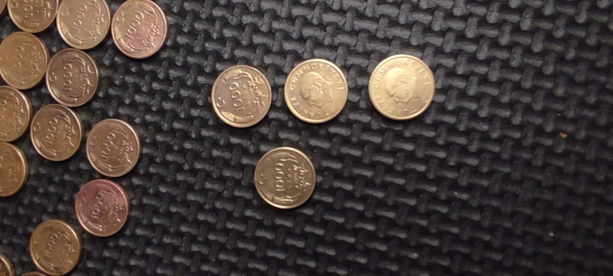 bakır 1000 lira çil temiz 37 adet - Görsel 5