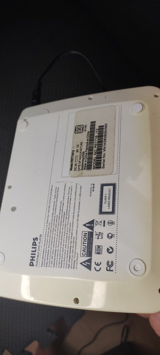 Philips portable DVD çok temiz adaptör verilmeyecektir - Görsel 5