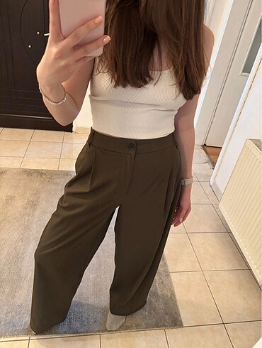 s Beden Zara wide leg pantolon