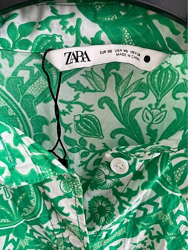 xs Beden Zara elbise
