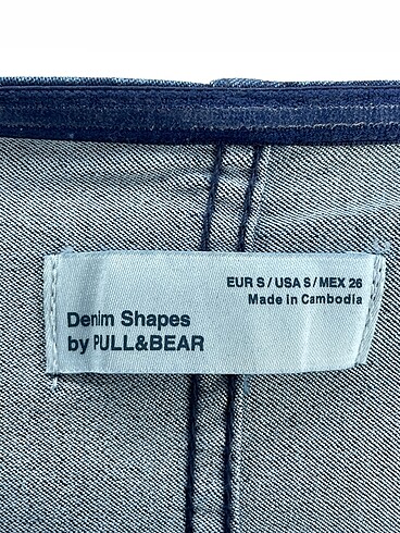 s Beden mavi Renk Pull and Bear Kısa Tulum %70 İndirimli.